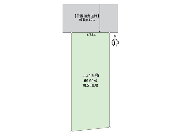 家原寺町1丁 売土地 区画図 家原寺町1丁 売土地 区画図