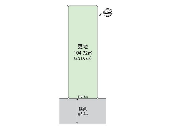 堺市堺区北向陽町2丁 区画図 堺市堺区北向陽町2丁 区画図