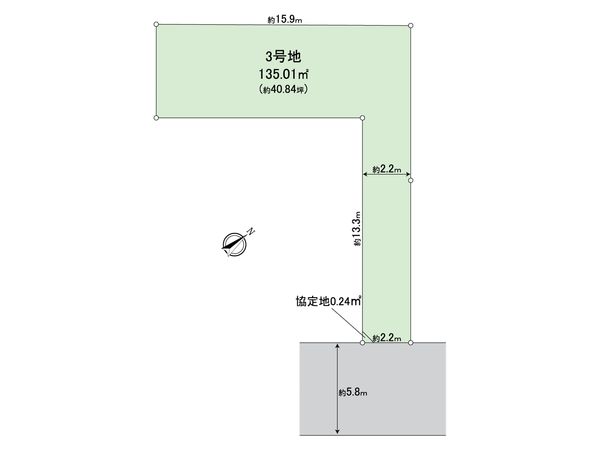 高石市高師浜2丁目 区画図 高石市高師浜2丁目 区画図