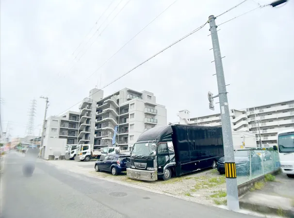 北西側から撮影。相続対策で賃貸マンション建築用としていかがでしょうか。