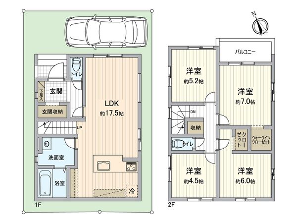 堺市堺区老松町2丁 間取図(平面図) 堺市堺区老松町2丁 間取図(平面図)