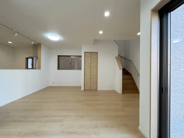 生活のメインスペースとなるLDKは、約17帖の広さです。