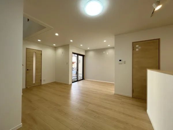 生活のメインスペースとなるLDKは、約17帖の広さです。