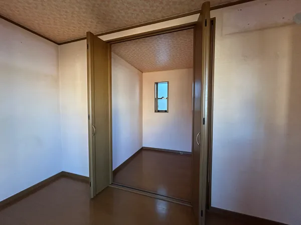 大容量のウォークインクローゼット