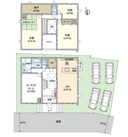 堺市西区浜寺石津町東二丁 間取図(平面図) 堺市西区浜寺石津町東二丁 間取図(平面図)