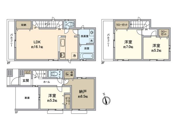 堺市堺区向陵東町2丁 間取図(平面図) 堺市堺区向陵東町2丁 間取図(平面図)