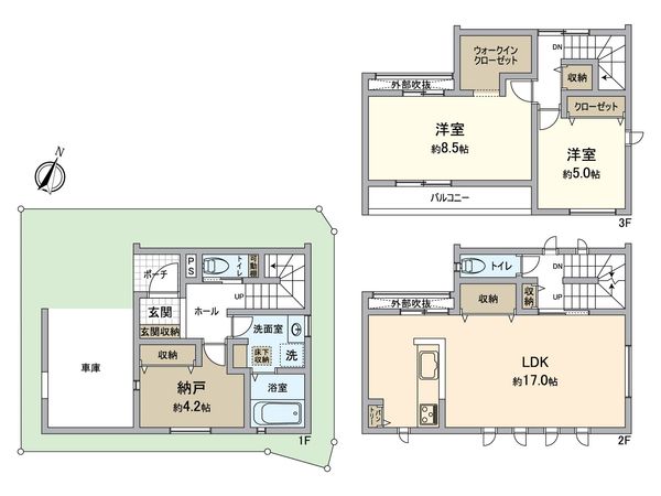堺市中区深井東町 間取図(平面図) 堺市中区深井東町 間取図(平面図)