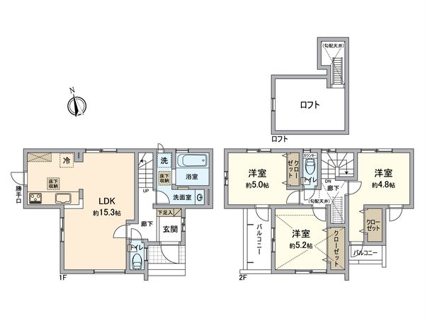 堺市西区浜寺昭和町4丁 間取図(平面図) 堺市西区浜寺昭和町4丁 間取図(平面図)