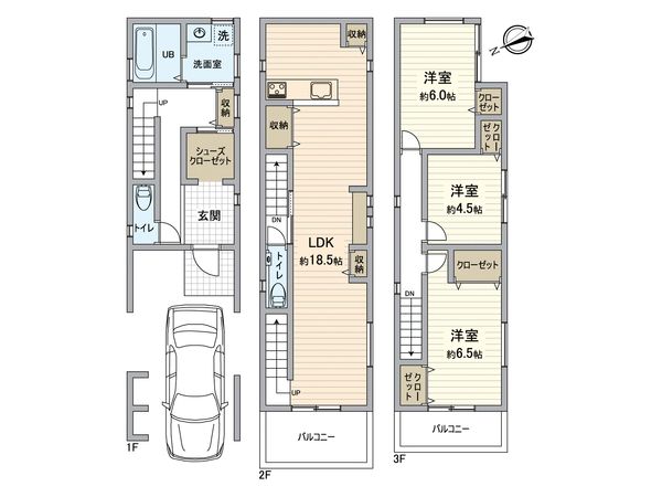 堺市西区鳳中町8丁 間取図(平面図)