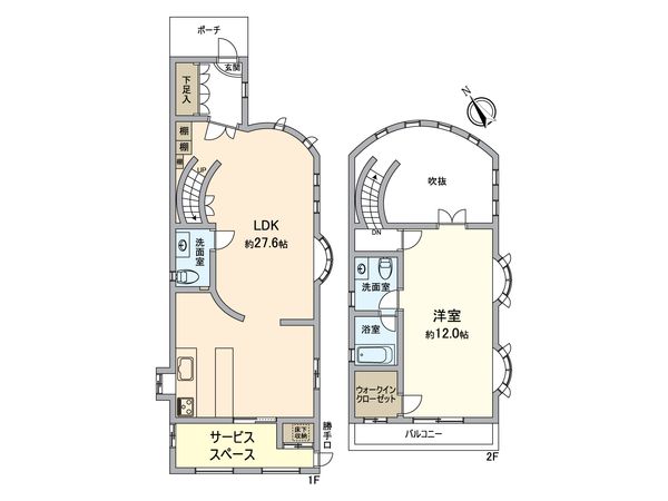 高石市綾園6丁目 間取図(平面図) 高石市綾園6丁目 間取図(平面図)