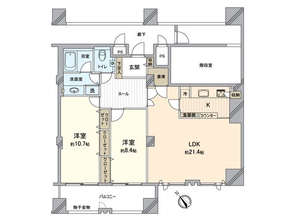 泉佐野センタービルサウスコア21 間取図(平面図) 間取図(平面図)