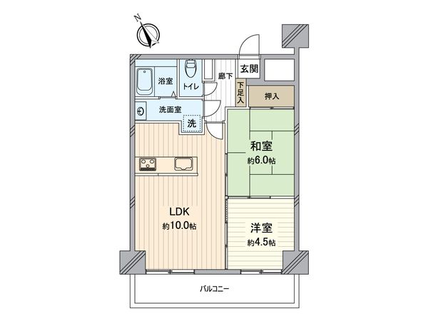 朝日プラザ堺東Ⅱ 間取図(平面図) 朝日プラザ堺東Ⅱ 間取図(平面図)