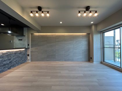 高石スカイハイツ リビング