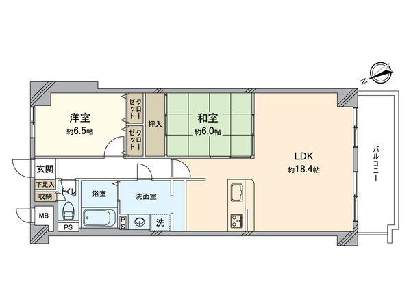 ベルク浜寺公園 間取図(平面図) ベルク浜寺公園 間取図(平面図)