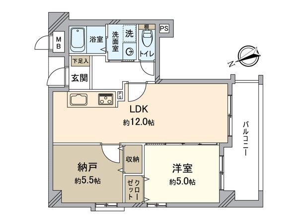 ラウムズ三国ヶ丘 間取図(平面図) 間取図(平面図)