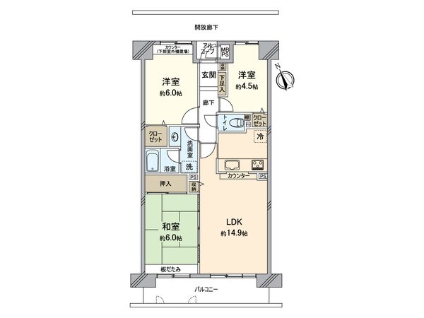 間取図(平面図)
