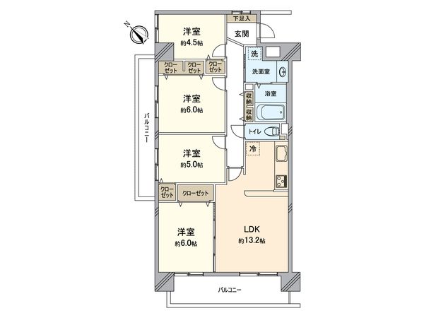 間取図(平面図)