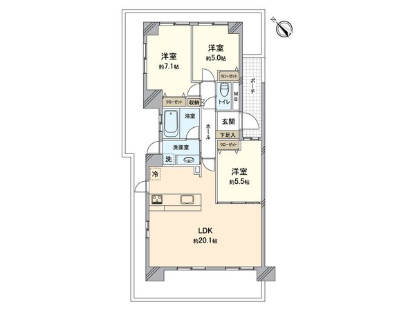 間取図(平面図)