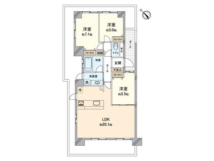 間取図(平面図)