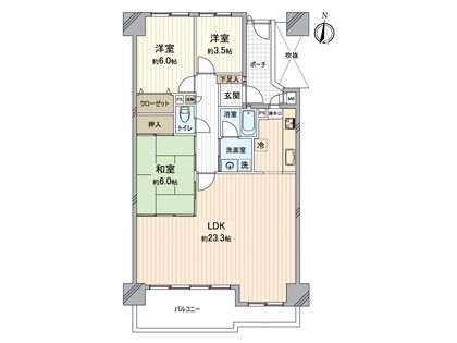 間取図(平面図)