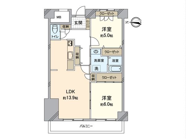 ベルマージュ堺 壱番館 間取図(平面図) ベルマージュ堺 壱番館 間取図(平面図)