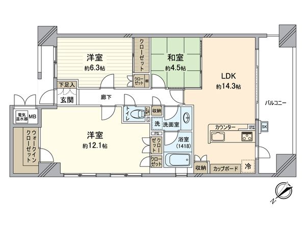 堺駅前アーバンコンフォート 間取図(平面図) 堺駅前アーバンコンフォート 間取図(平面図)