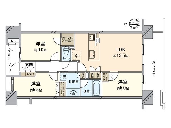 ブランズ・ヴェリテ堺七道 間取図(平面図) ブランズ・ヴェリテ堺七道 間取図(平面図)