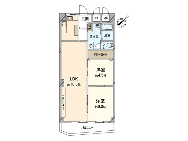 ターミナルマンション朝日プラザ堺 間取図(平面図) 間取図(平面図)