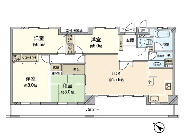 間取図(平面図)