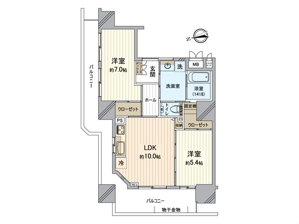 間取図(平面図)