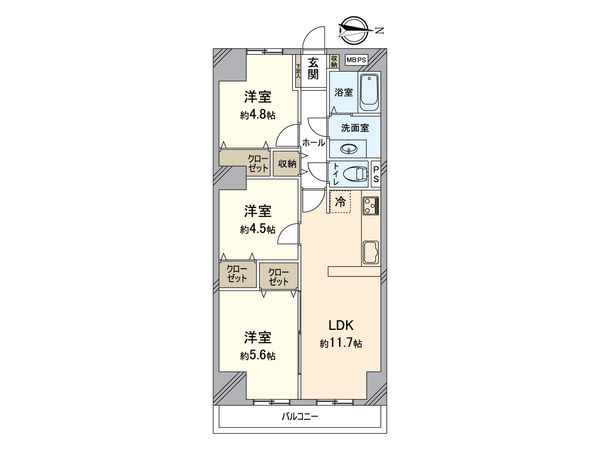間取図(平面図)