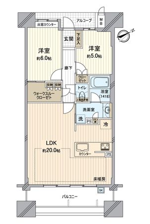 間取図(平面図)
