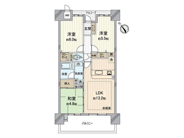 M’プラザ堺東フェニックスアベニュー 間取図(平面図) M’プラザ堺東フェニックスアベニュー 間取図(平面図)