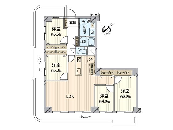 間取図(平面図)