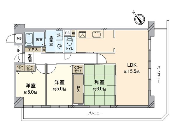 間取図(平面図)