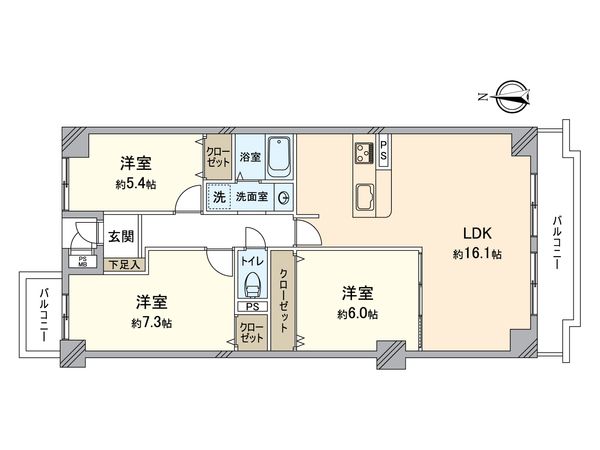 間取図(平面図)