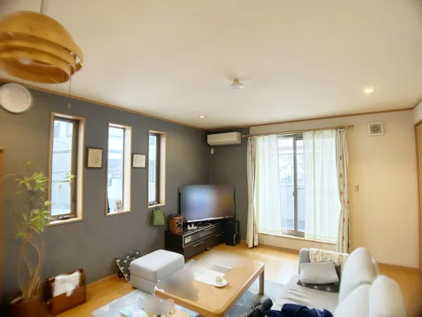 ２階のリビングですので、プライベート重視の方におすすめです