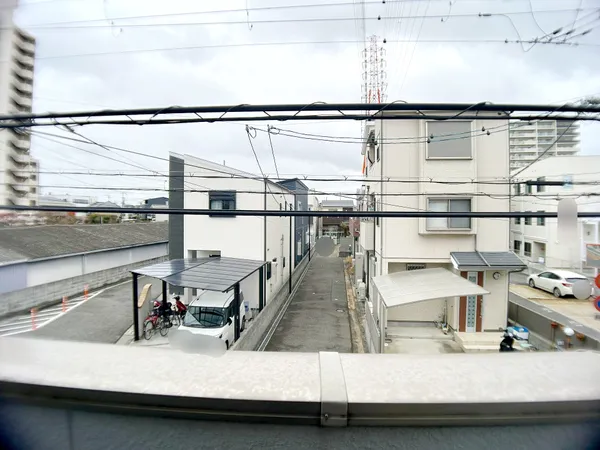 ３階西側バルコニーからの眺望　ぜひご検討下さい