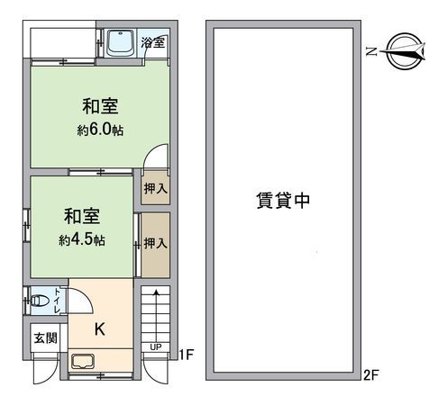 堺市西区浜寺諏訪森町東1丁 間取図(平面図)