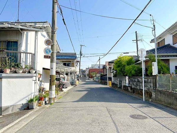 堺市堺区東上野芝町1丁 前面道路含む外観 堺市堺区東上野芝町1丁 前面道路含む外観