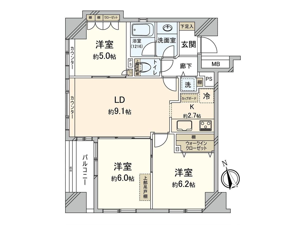間取図(平面図)