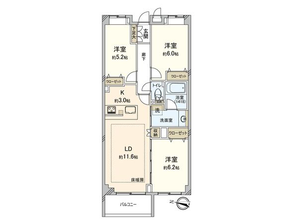 間取図(平面図)