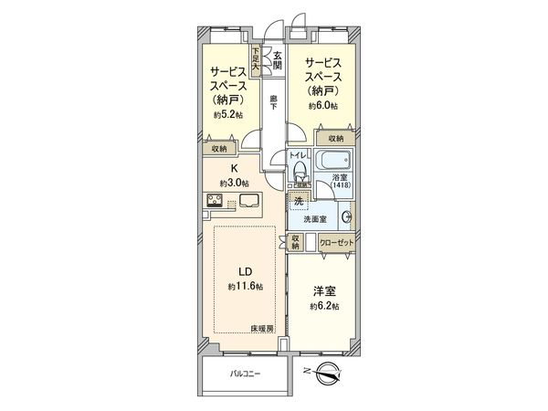 間取図(平面図)