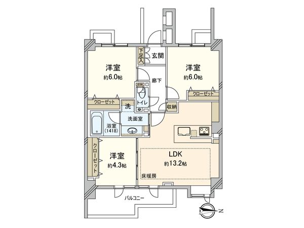 間取図(平面図)