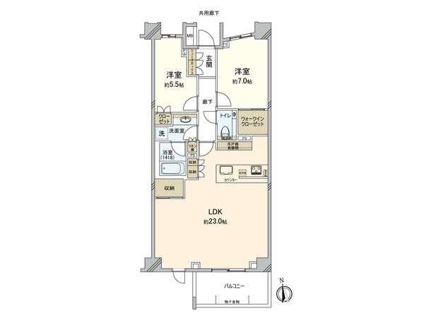 間取図(平面図)