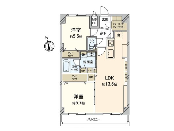 間取図(平面図)