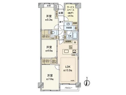 間取図(平面図)
