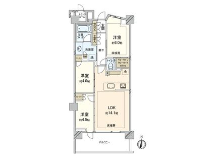 間取図(平面図)