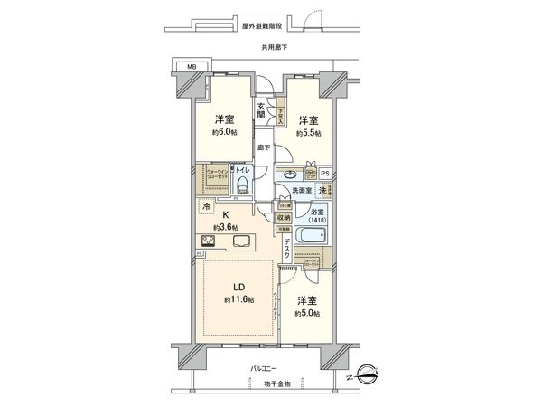間取図(平面図)