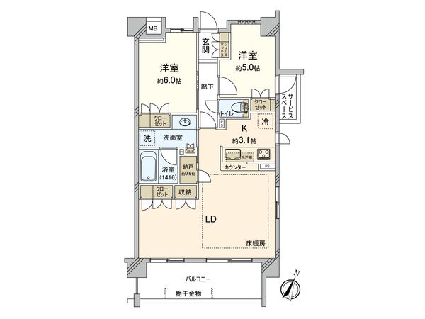 間取図(平面図)